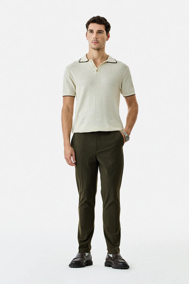 سنيتش Slim Fit Stretch Trousers